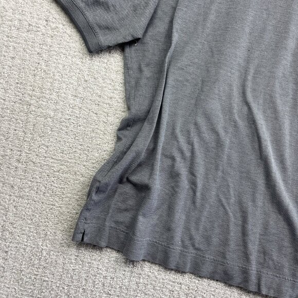 Ferrante T-Shirt Mens 56 Grey Golf Casual Made in Italy V-neck Short Sleeve - Picture 16 of 16